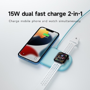 15w 2-in-1 wireless charge