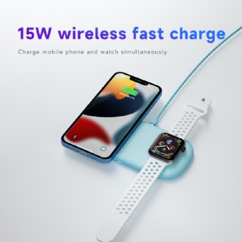 15w 2-in-1 wireless charge