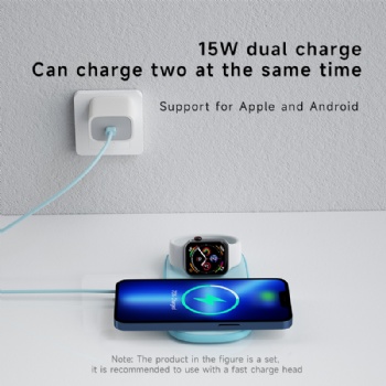 15w 2-in-1 wireless charge