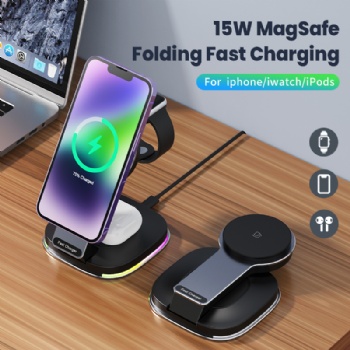 15w 3-in-1 wireless Charger